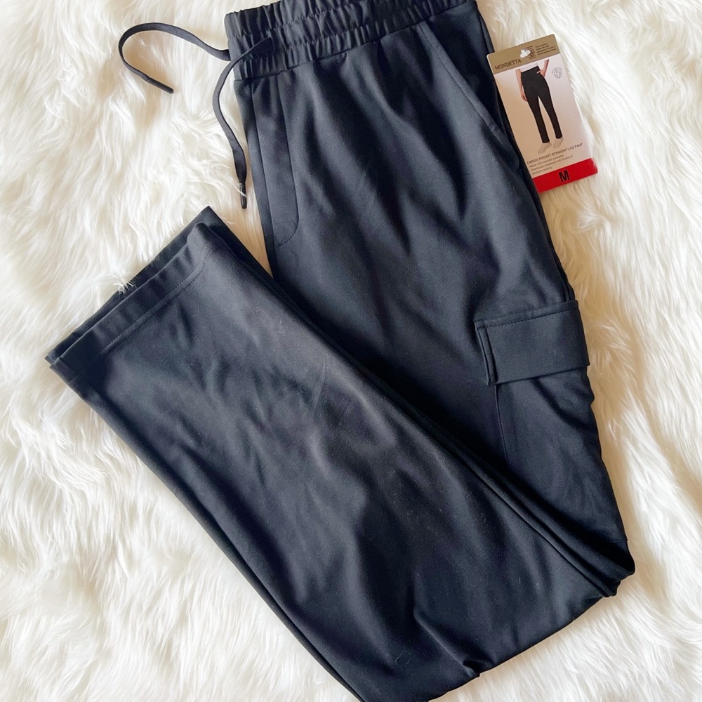 Mondetta Cargo Pocket Straight Leg Pant Sz M